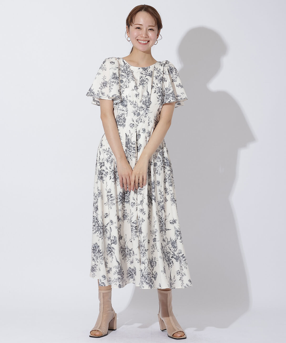 アンドクチュール「トワルドジュイリネンライクワンピース」|ワンピース|