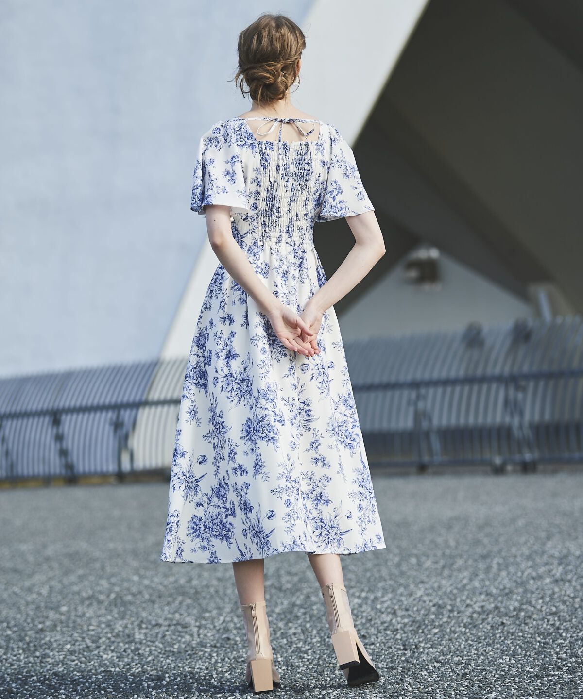 アンドクチュール「トワルドジュイリネンライクワンピース」|ワンピース|