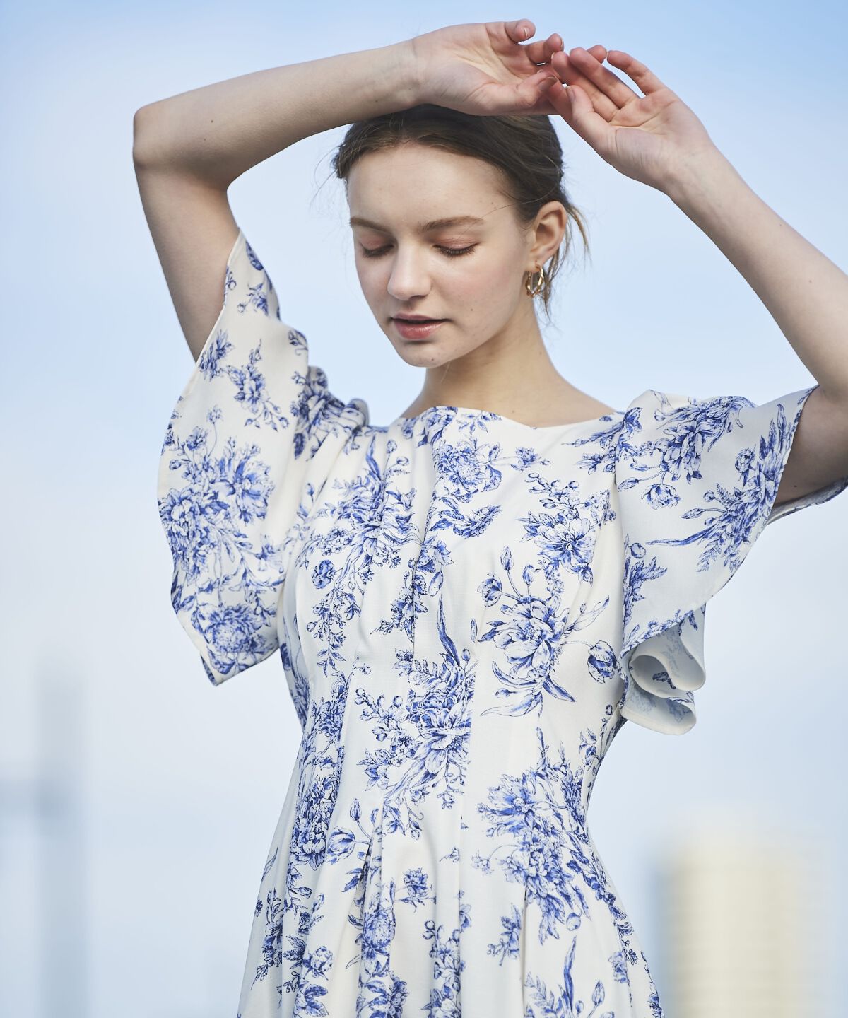 アンドクチュール「トワルドジュイリネンライクワンピース」|ワンピース|