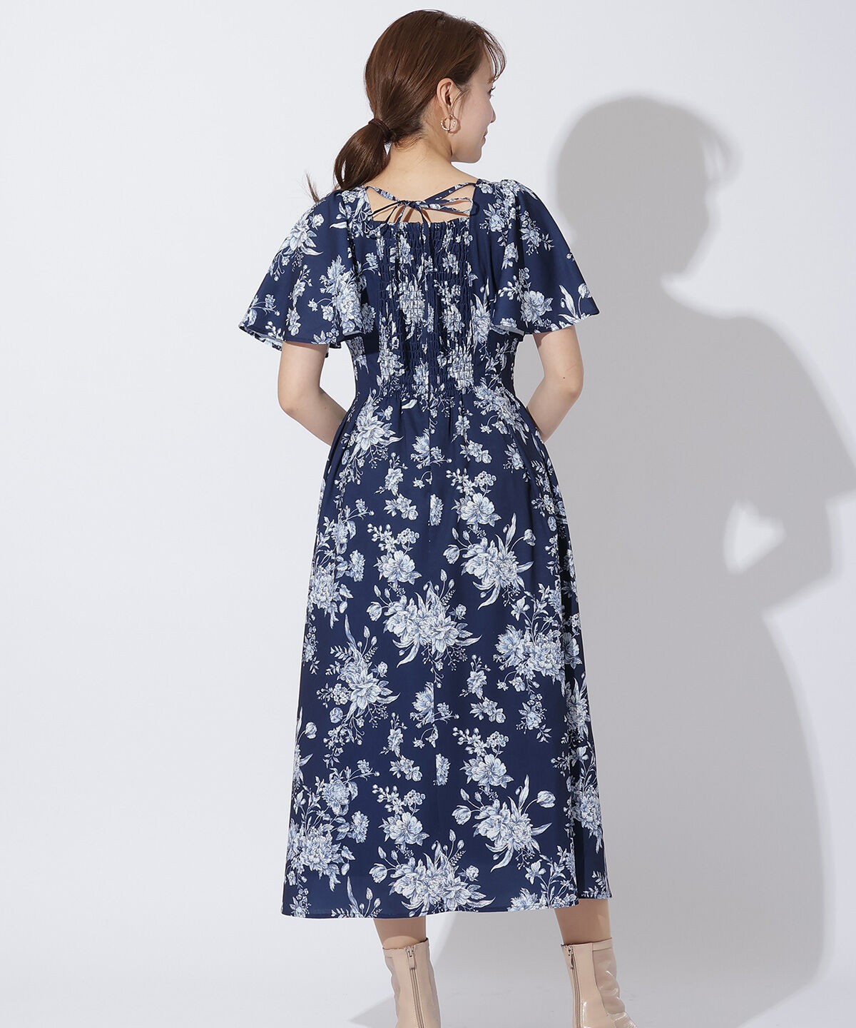 アンドクチュール「トワルドジュイリネンライクワンピース」|ワンピース|