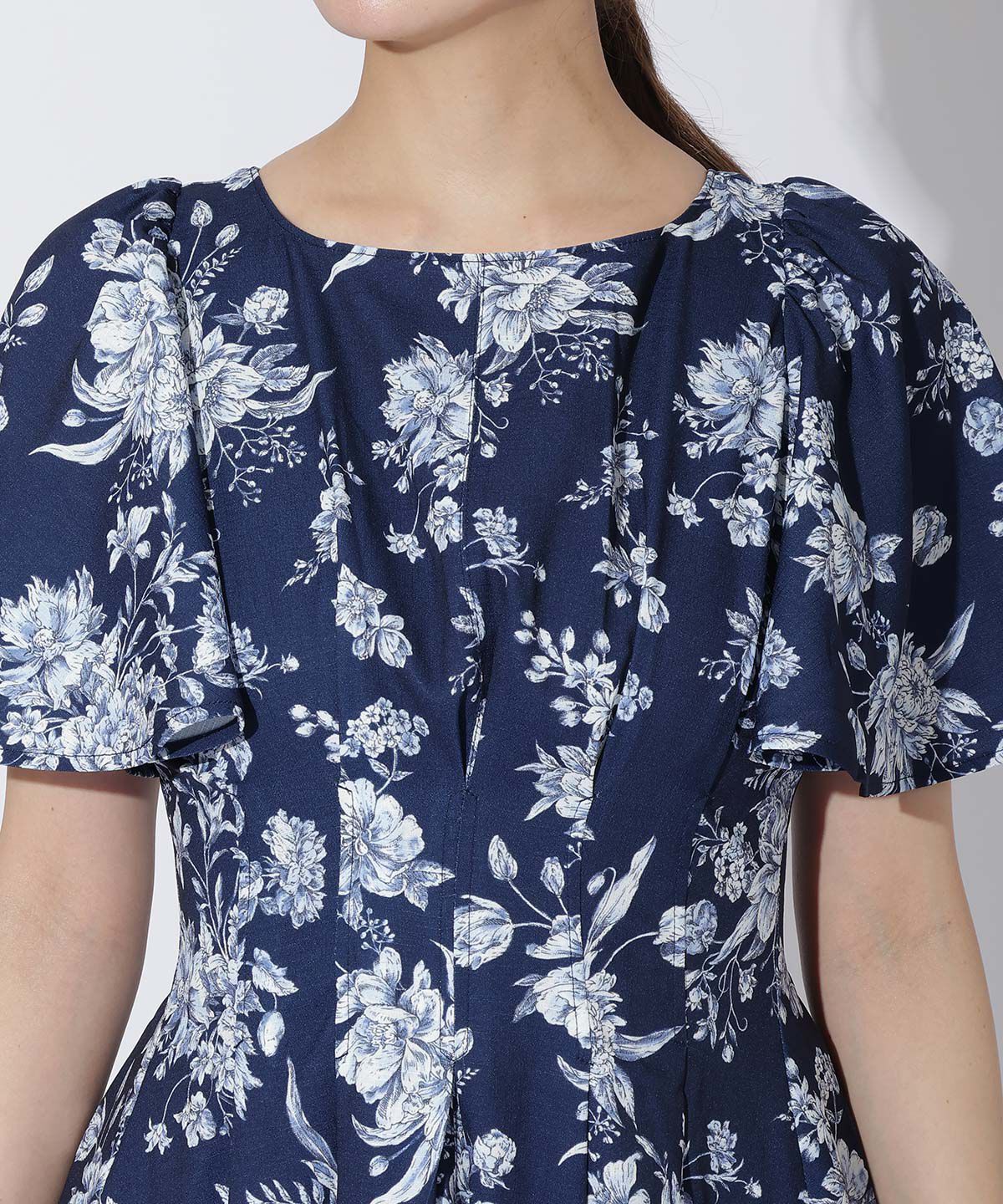 アンドクチュール「トワルドジュイリネンライクワンピース」|ワンピース|