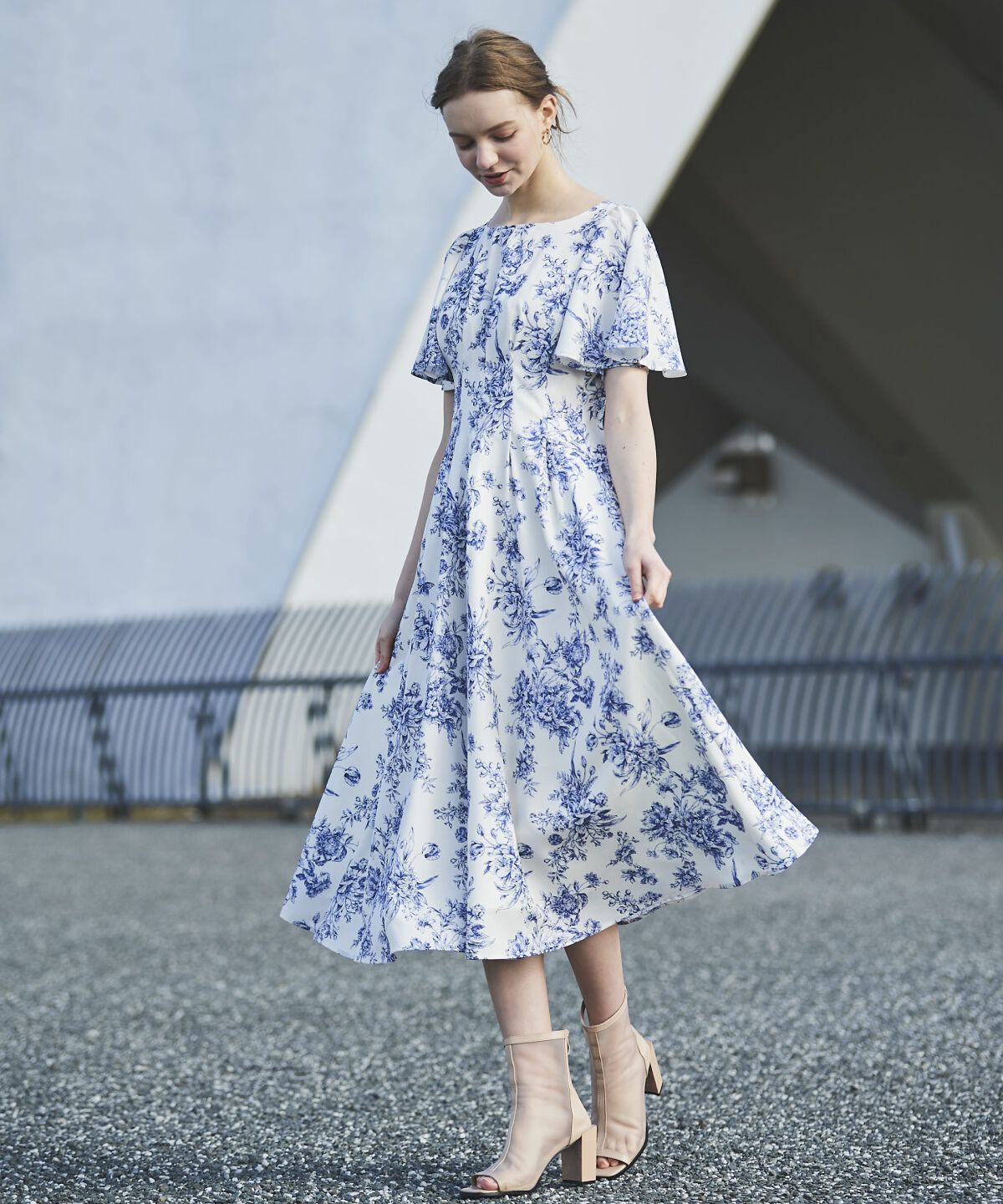 アンドクチュール「トワルドジュイリネンライクワンピース」|ワンピース|