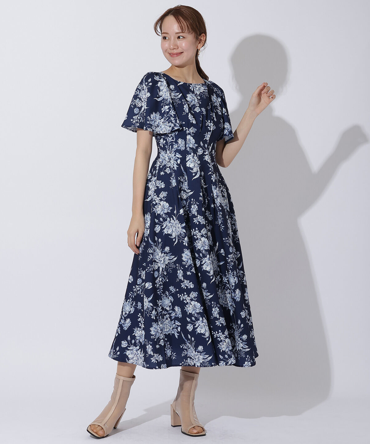 アンドクチュール「トワルドジュイリネンライクワンピース」|ワンピース|