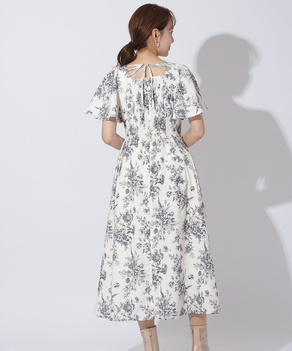 アンドクチュール「トワルドジュイリネンライクワンピース」|ワンピース|