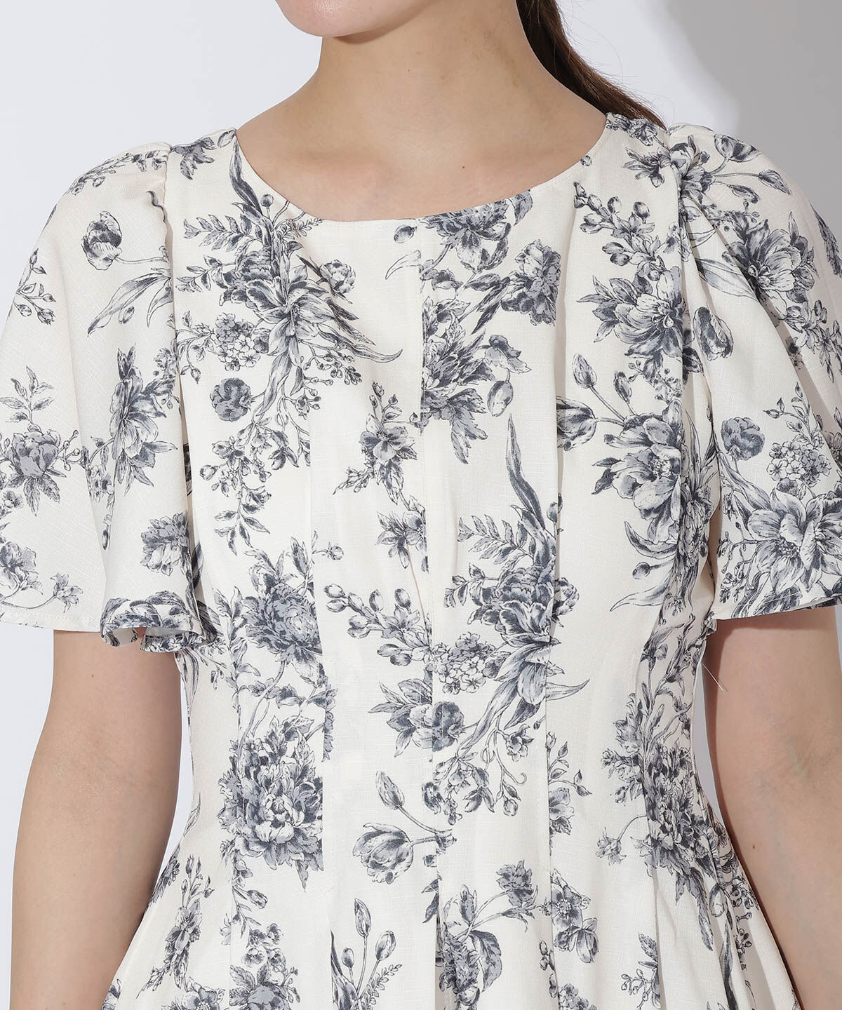 アンドクチュール「トワルドジュイリネンライクワンピース」|ワンピース|