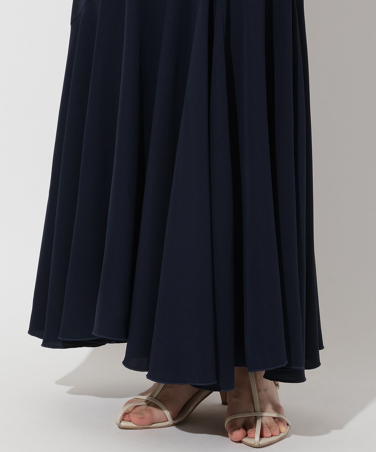 アンドクチュール「ボウタイ付きマーメイドドレス」|ドレス|