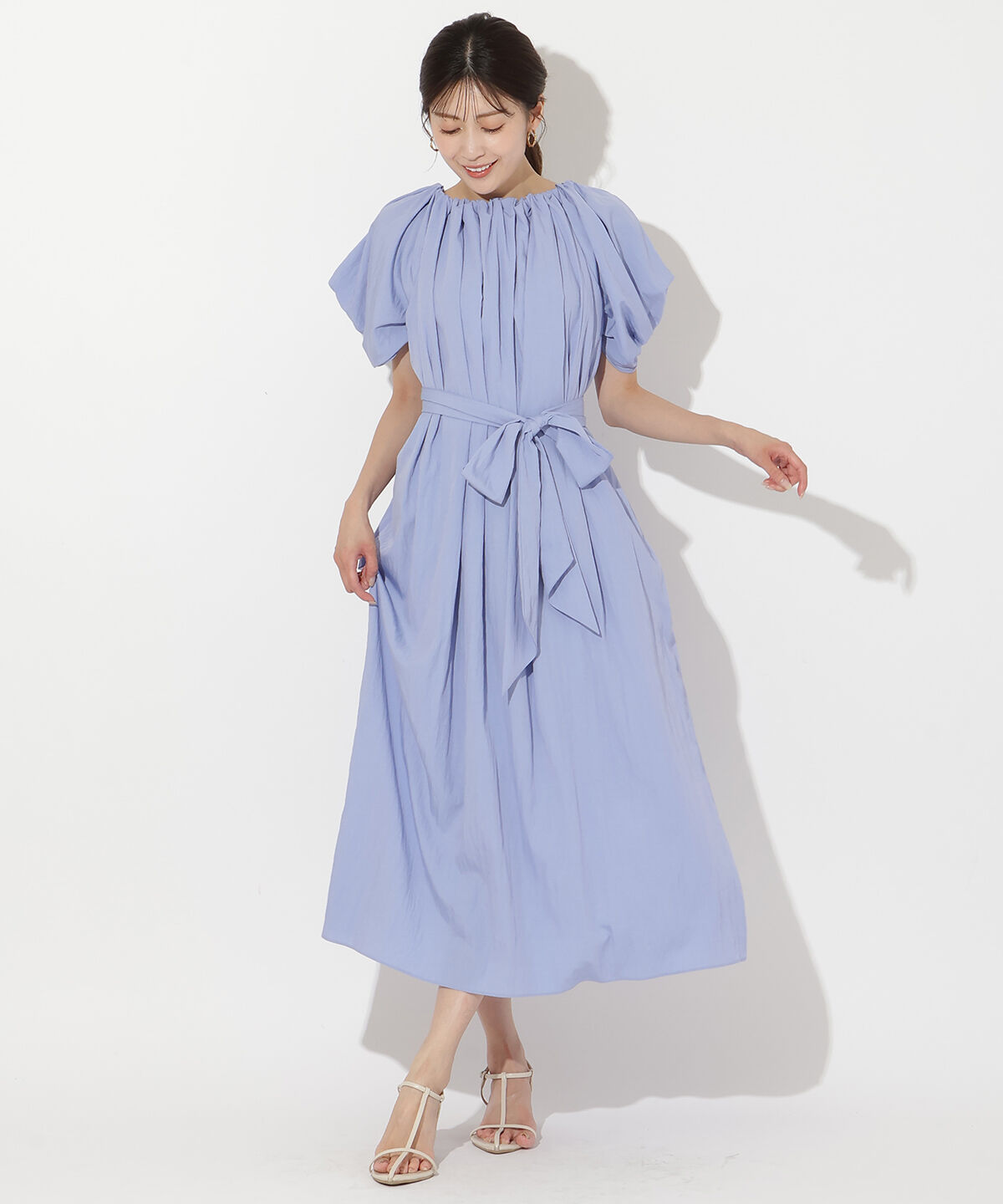 アンドクチュール「ケープスリーブワンピース」|ワンピース|