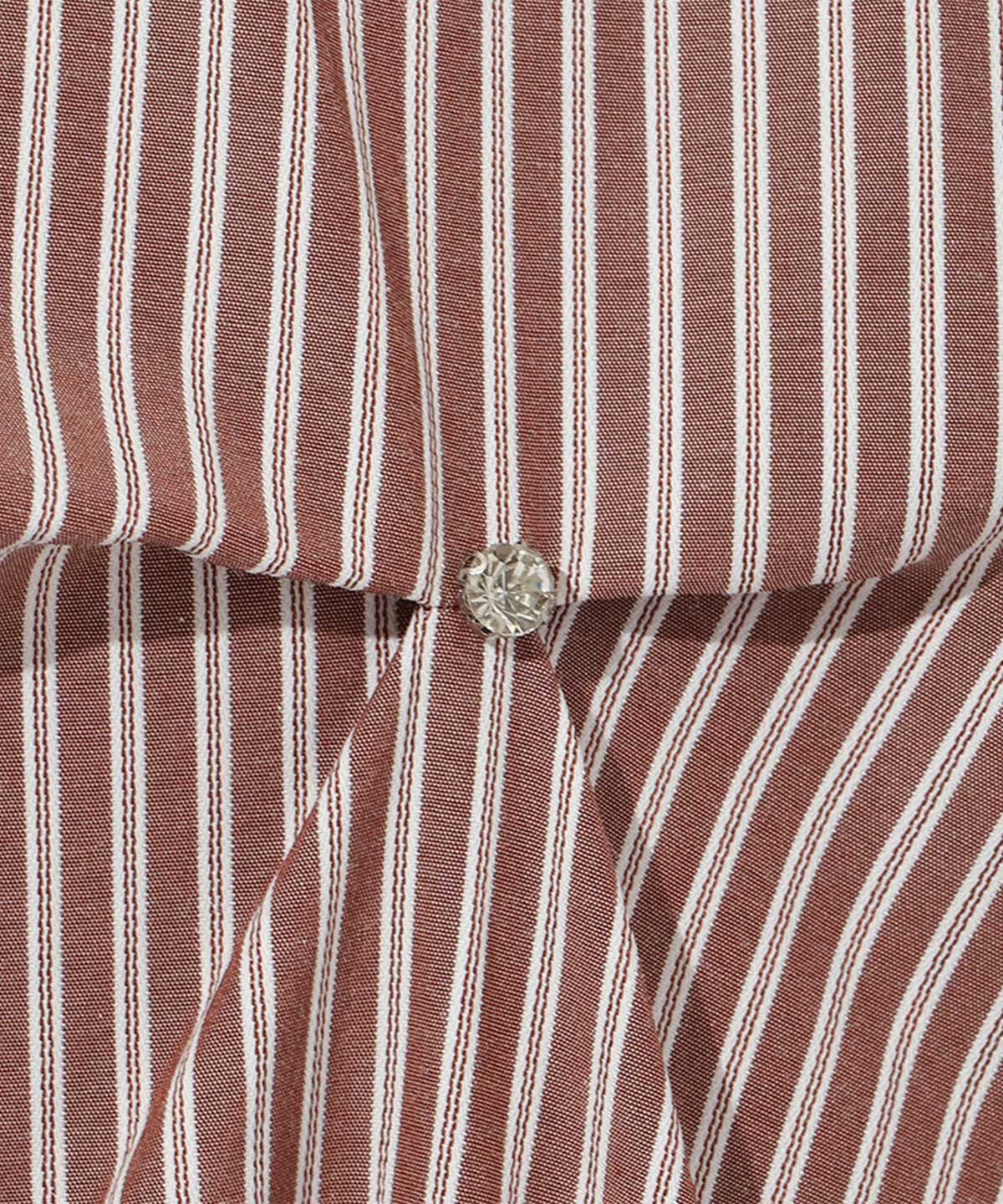 アンドクチュール「ストライプビジューティアードスカート」|フレア|