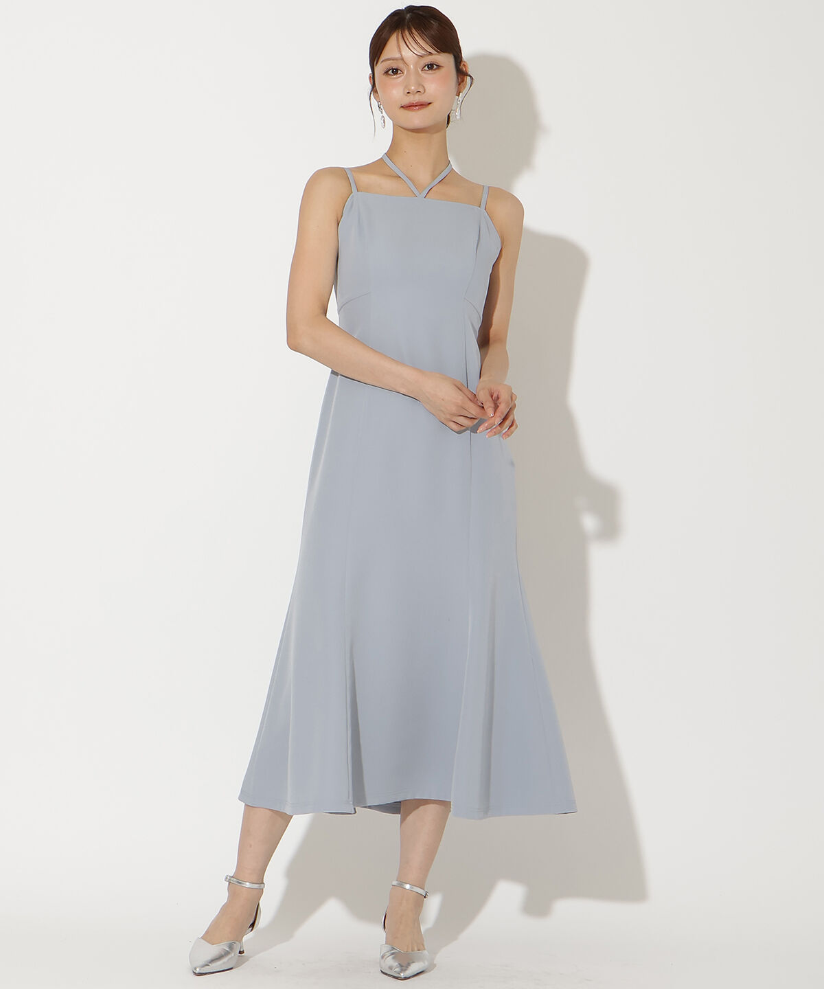 アンドクチュール「ティアードスリーブレイヤードドレス」|ドレス|