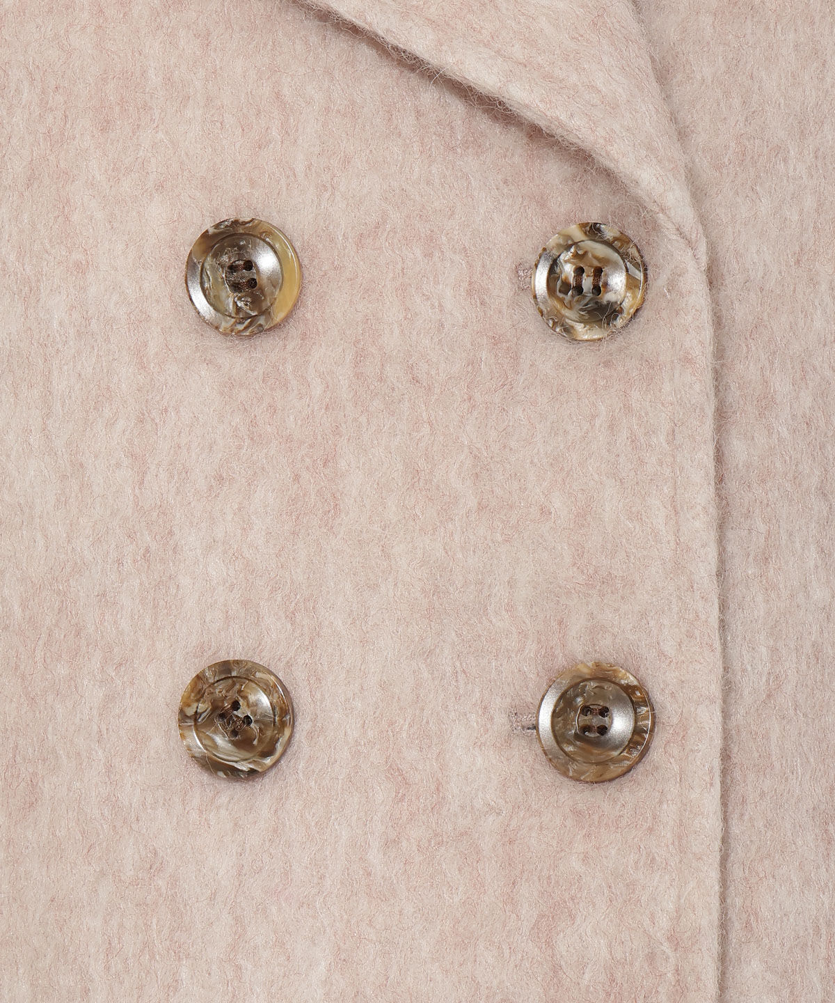 WILLSELECTION「Wボタンシャギーショートコート」|その他|