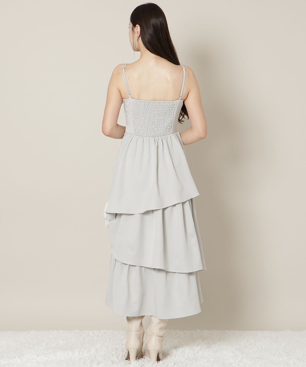 WILLSELECTION「ティアードキャミワンピース」|ワンピース|