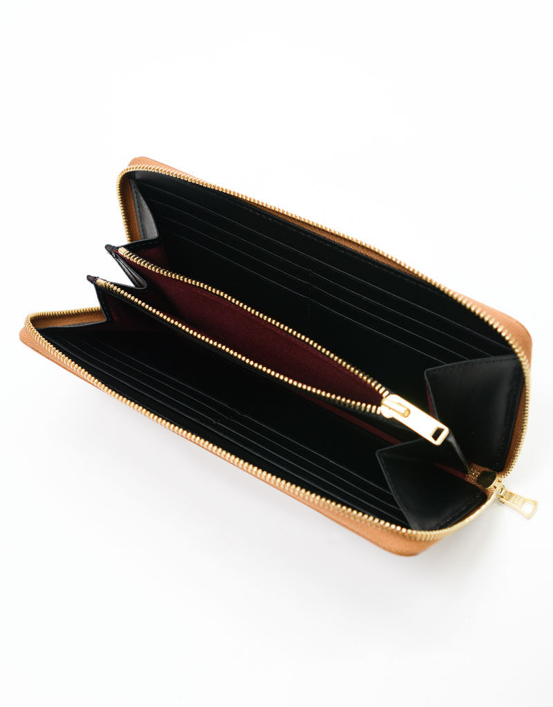 master-piece「Gloss ラウンドファスナーウォレット」|財布|