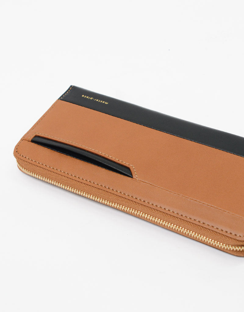 master-piece「Gloss ラウンドファスナーウォレット」|財布|