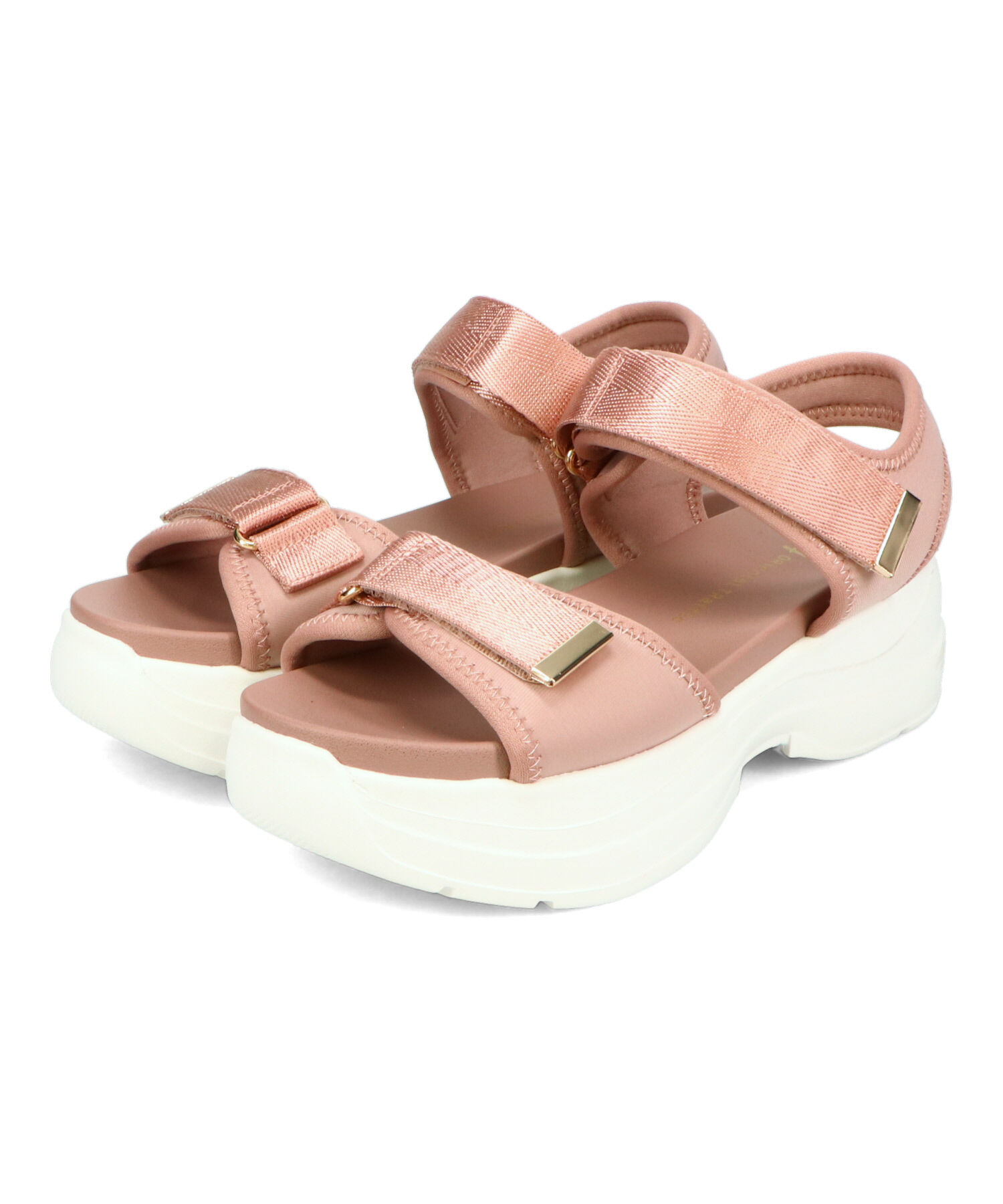 WA Oriental TRaffic「【追加】ダブルベルトスポーツサンダル/42207 スポサン 柔らかい 人気 軽い トレンド 厚底 再入荷」|サンダル|