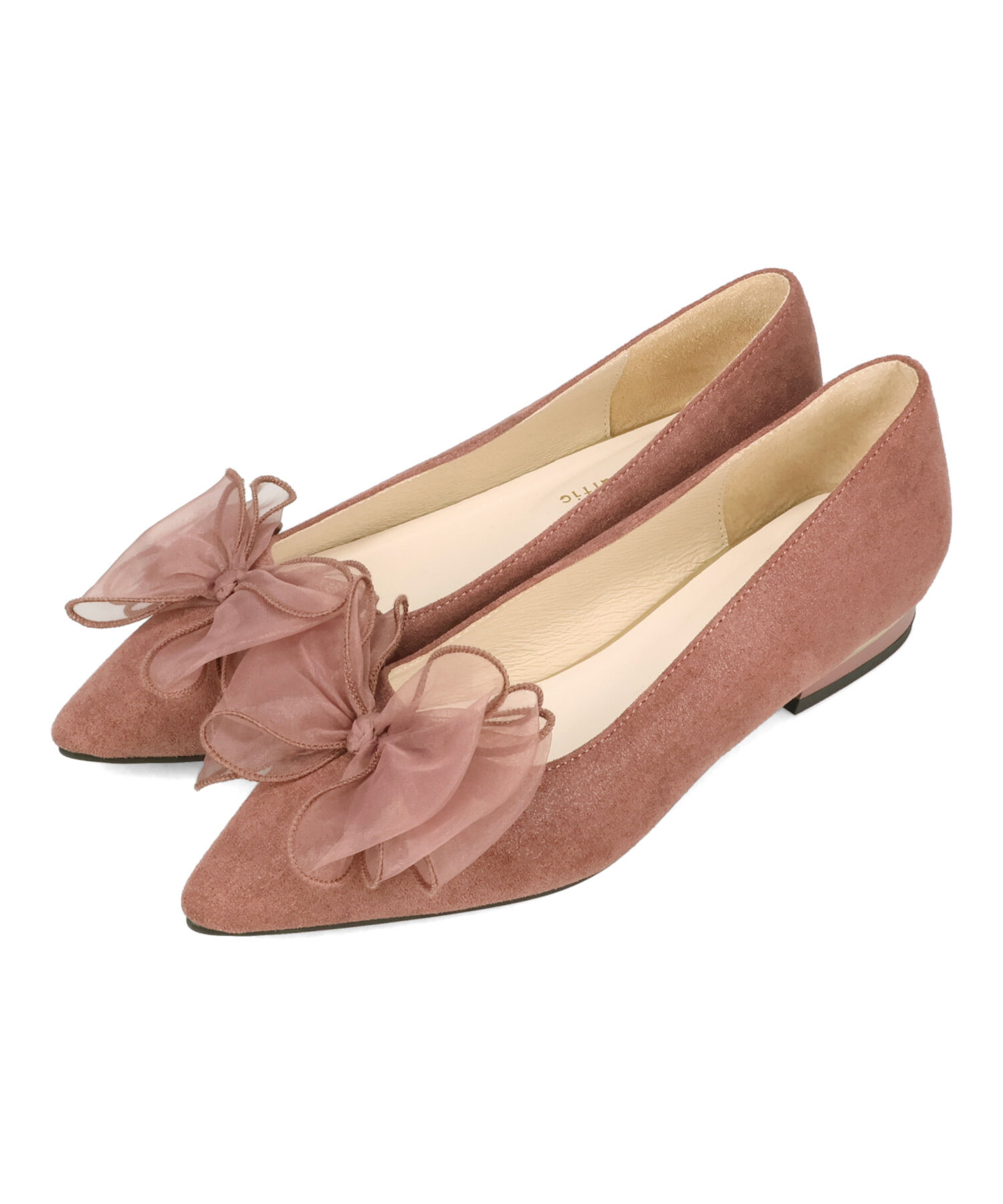 ORiental TRaffic「●2025秋冬新作●ビッグ チュールリボン パンプス /51321 フラット」|パンプス|