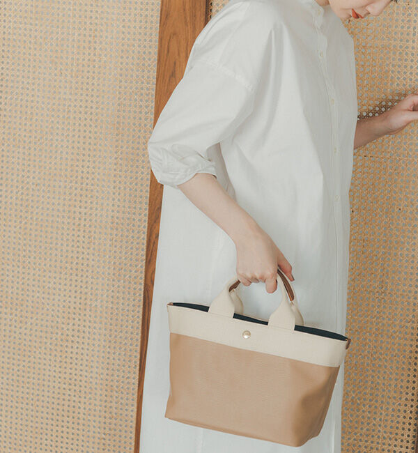 TOPKAPI BREATH「【VERY 10月号掲載】RIPPLE リプル ネオレザー ミニ トートバッグ」|トートバッグ|