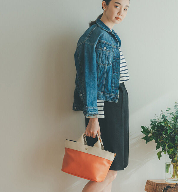 TOPKAPI BREATH「【VERY 10月号掲載】RIPPLE リプル ネオレザー ミニ トートバッグ」|トートバッグ|