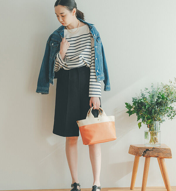 TOPKAPI BREATH「【VERY 10月号掲載】RIPPLE リプル ネオレザー ミニ トートバッグ」|トートバッグ|