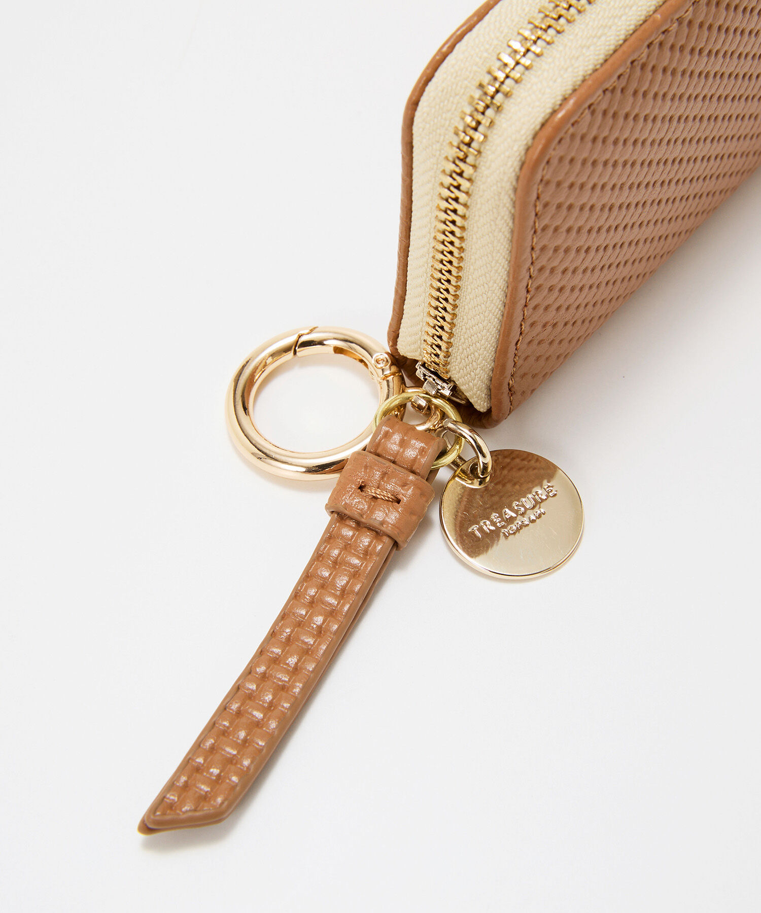 TOPKAPI BREATH「【TREASURE TOPKAPI】クロスエンボス レザー キーケース」|キーケース|