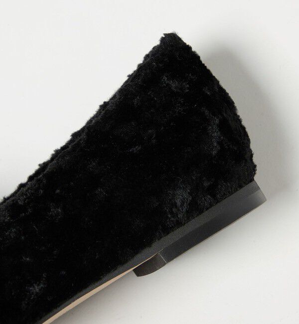 ODETTE E ODILE「ベルテッドシャギー フラット10&uarr;」|パンプス|