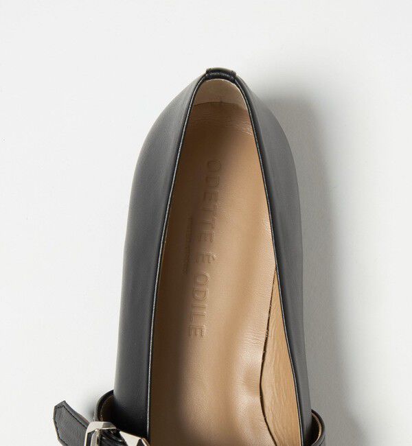 ODETTE E ODILE「ベルテッドシャギー フラット10&uarr;」|パンプス|