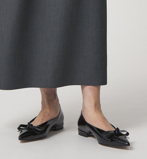 ODETTE E ODILE「【WEB限定】リボンタイ フラット20■&uarr;」|パンプス|