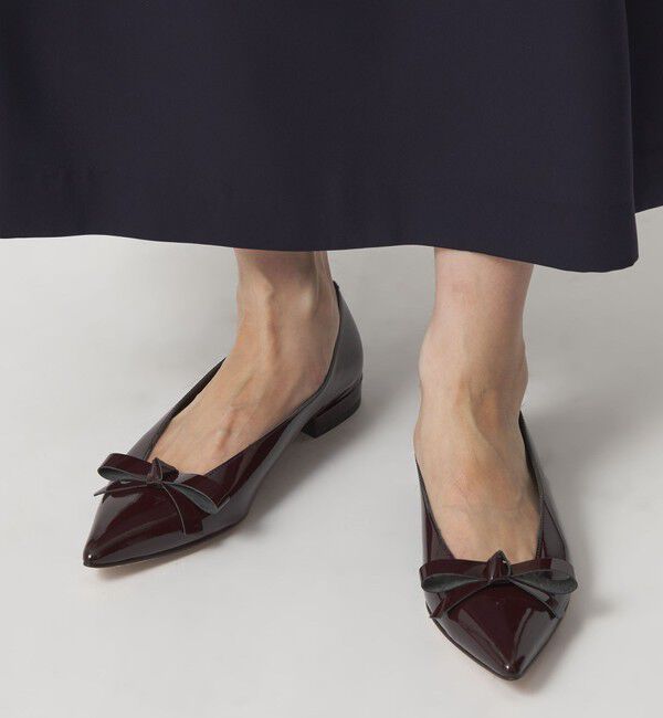 ODETTE E ODILE「【WEB限定】リボンタイ フラット20■&uarr;」|パンプス|