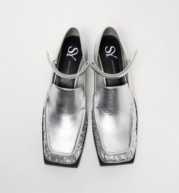 ODETTE E ODILE「＜SY＞スクエアローファーベルクロ パンプス45&uarr;」|パンプス|