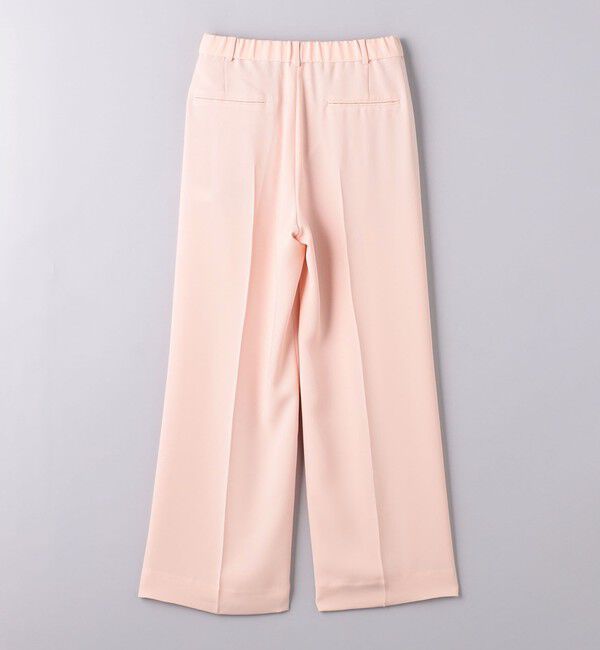 UNITED ARROWS「ポリエステル 2タック ワイドパンツ」|スラックス|