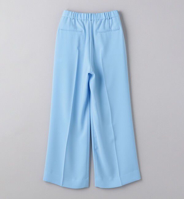 UNITED ARROWS「ポリエステル 2タック ワイドパンツ」|スラックス|