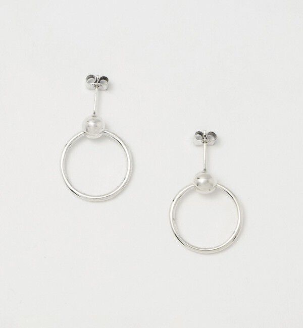 UNITED ARROWS「＜PHILIPPE AUDIBERT＞ASHA SLV フープピアス」|ピアス|SILVER
