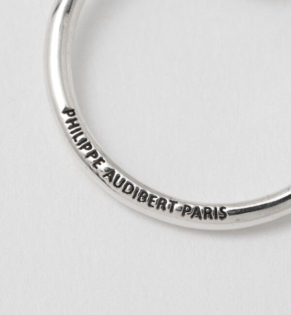 UNITED ARROWS「＜PHILIPPE AUDIBERT＞ASHA SLV フープピアス」|ピアス|