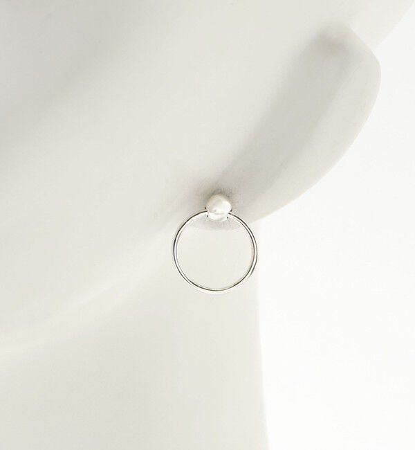 UNITED ARROWS「＜PHILIPPE AUDIBERT＞ASHA SLV フープピアス」|ピアス|