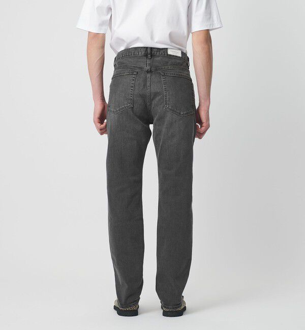 UNITED ARROWS「カイハラデニム ブラック スリムテーパード」|デニム|