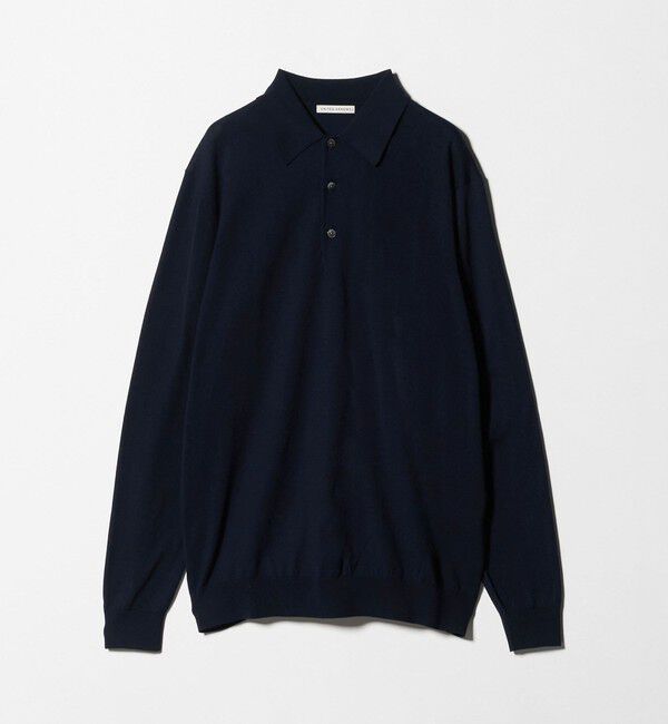 UNITED ARROWS「コットン ハイゲージ  ニットポロシャツ」|ニット・セーター|