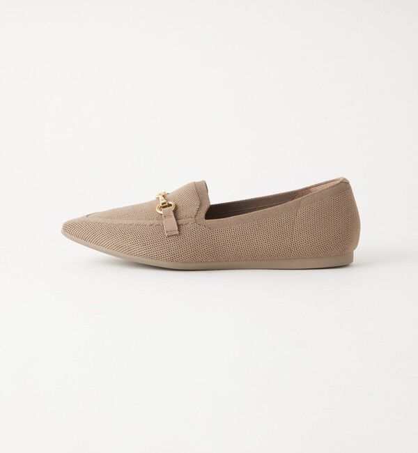 UNITED ARROWS green label relaxing「ウェルネス ニット ローファー -撥水・ウォッシャブル-」|デッキシューズ|