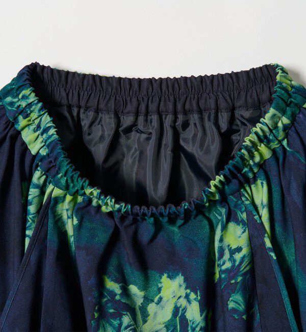 EMMEL REFINES「＜EMMEL REFINES＞EM ティアード ポケットギャザー プリントスカート」|スカート|