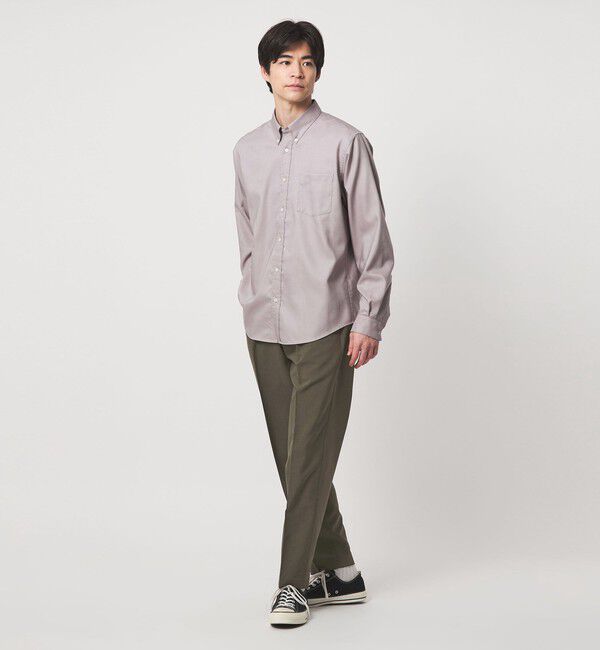 UNITED ARROWS green label relaxing「【WEB限定】JUST fit ドライポリエステル 1プリーツ イージースラックス -吸水速乾-」|その他|