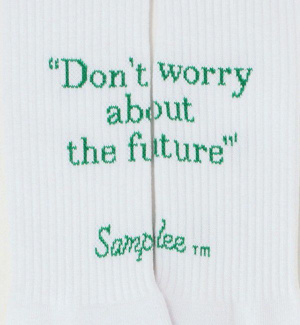 BEAUTY&YOUTH UNITED ARROWS「【別注】＜Samplee＞メッセージ ソックス」|ソックス|