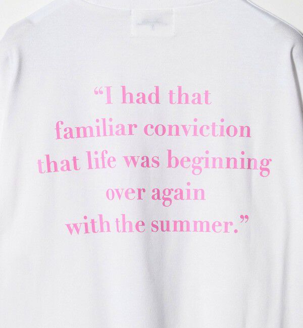 BEAUTY&YOUTH UNITED ARROWS「【別注】＜Samplee＞プリント ロングスリーブTシャツ」|Tシャツ・カットソー|