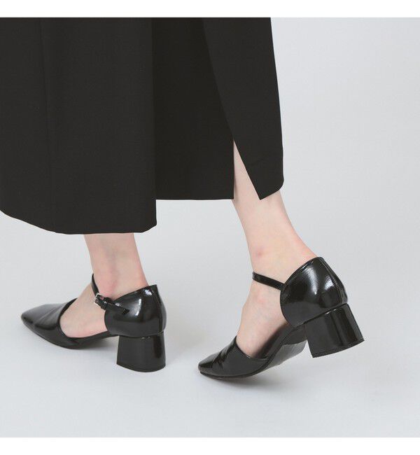 Ray BEAMS 「Ray BEAMS / アンクルストラップ パンプス」|パンプス|BLACK