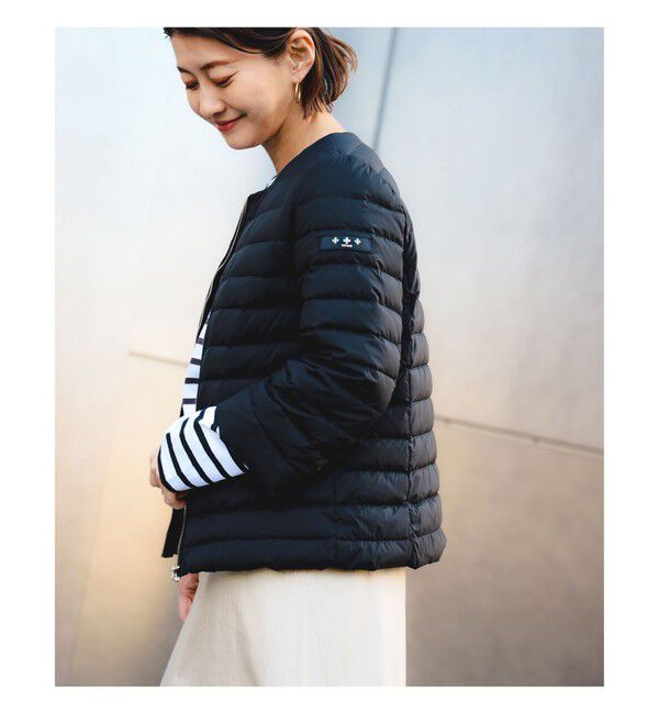 Demi-Luxe BEAMS 「【別注】TATRAS / ACACIA ノーカラー ライトダウンジャケット」|ブルゾン・スタジャン|