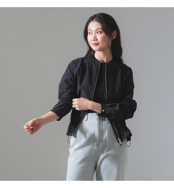 Demi-Luxe BEAMS 「WOOLRICH / CITY BOMBER ブルゾン」|ブルゾン・スタジャン|