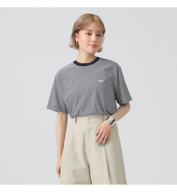 Ray BEAMS 「DANTON / T/C INNER T-SHIRT」|Tシャツ・カットソー|NAVY&times;WHITE