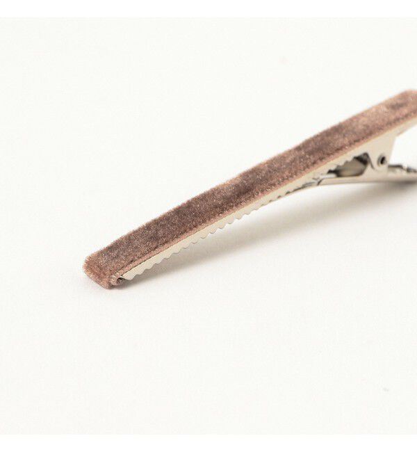 BEAMSBOY「ベロア ヘア クリップ 2セット」|その他|