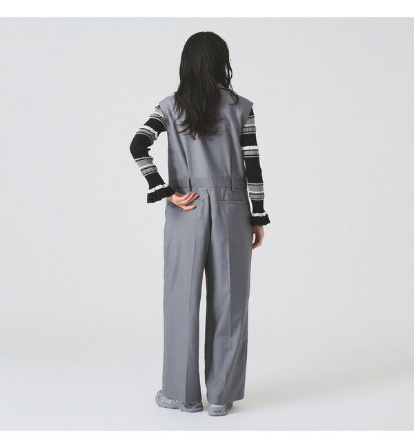 Ray BEAMS 「スーツ ディテール サロペット」|オールインワン|