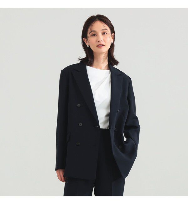 Demi-Luxe BEAMS 「ソフト ボクシー ジャケット＊」|ダッフルコート|