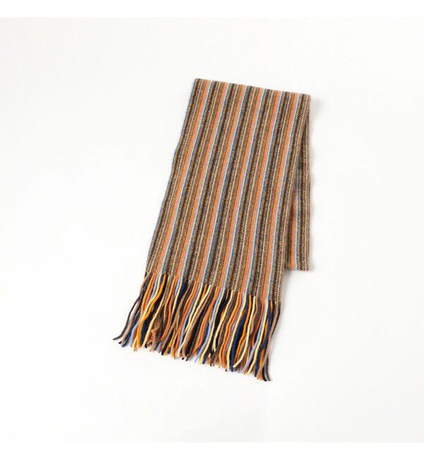 BEAMS「【別注】ROBERT MACKIE / Multi Stripe Muffler」|マフラー|
