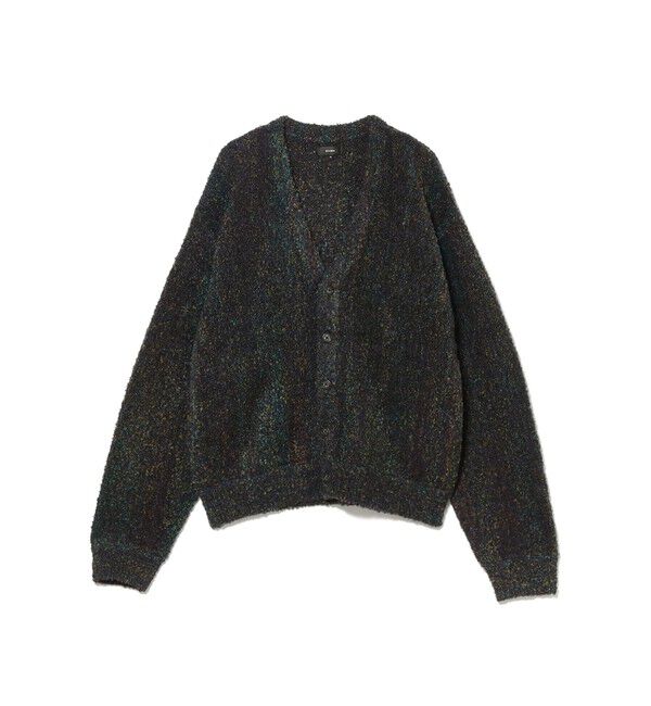 BEAMS「5ゲージ ブークレ カーディガン」|ニット・セーター|