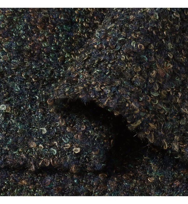 BEAMS「5ゲージ ブークレ カーディガン」|ニット・セーター|